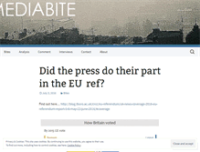 Tablet Screenshot of mediabite.org